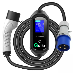 Quikr Portable 7kw Adjustable GBT EV Charger