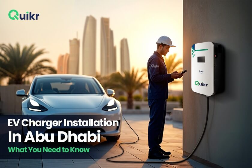 Ev Charger Installation in Abu Dhabi from Quikr